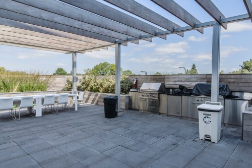 Common room - 604-4293 Rue Jean-Talon O., Montréal (Côte-Des-Neiges/Notre-Dame-De-Grâce), QC - Outdoor With Deck Patio Veranda