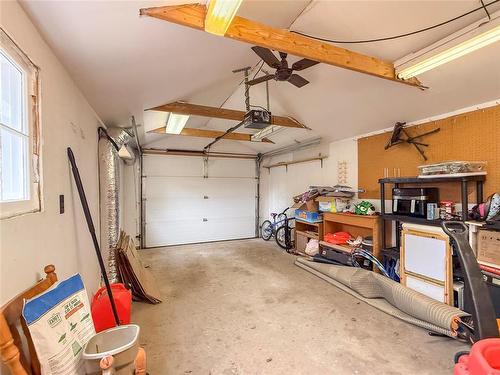 34 Clement Drive, Brandon, MB - Indoor Photo Showing Garage