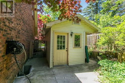 Shed at side - 1774 Old Mill Road, Kitchener, ON 