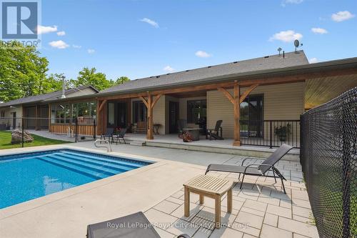 8720 Sideroad 15 Side Road, Erin, ON - Outdoor With In Ground Pool With Deck Patio Veranda