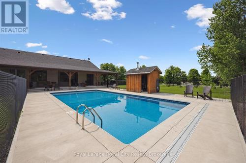 8720 Sideroad 15 Side Road, Erin, ON - Outdoor With In Ground Pool With Deck Patio Veranda