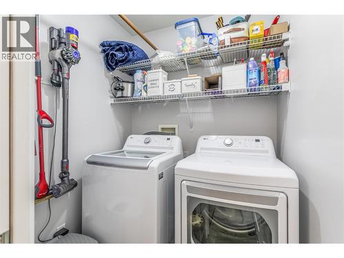 Laundry on the main floor - 3819 Glen Canyon Drive, West Kelowna, BC - Indoor Photo Showing Laundry Room