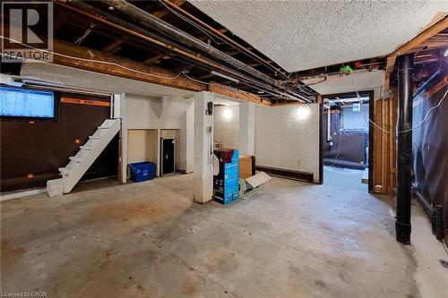 Basement featuring Omni waterproof system. - 156 Park Row S, Hamilton, ON - Indoor Photo Showing Basement