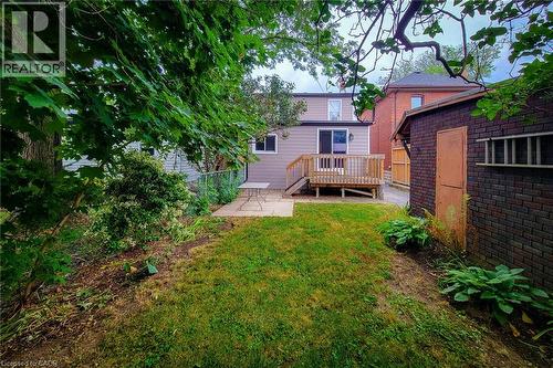 Rear view of house with a deck - 156 Park Row S, Hamilton, ON - Outdoor With Deck Patio Veranda