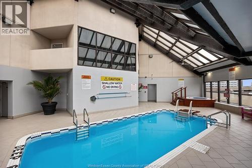 150 Park Unit# 613, Windsor, ON - Indoor Photo Showing Other Room With In Ground Pool