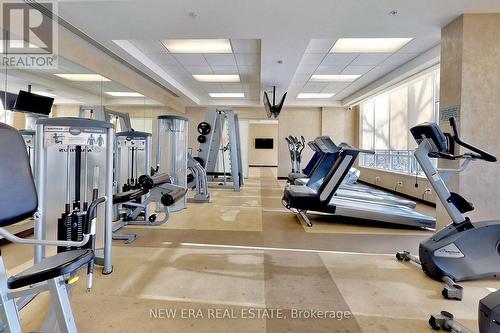 1206 - 75 North Park Road, Vaughan, ON - Indoor Photo Showing Gym Room