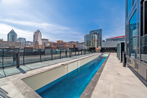 Pool - 3122-1245 Rue De Bleury, Montréal (Ville-Marie), QC - Outdoor With In Ground Pool