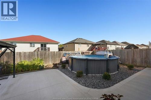 4530 Sassafras, Windsor, ON - Outdoor With Above Ground Pool