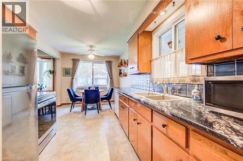 18 Queenston Crescent, Kitchener, ON - Indoor Photo Showing Kitchen With Double Sink