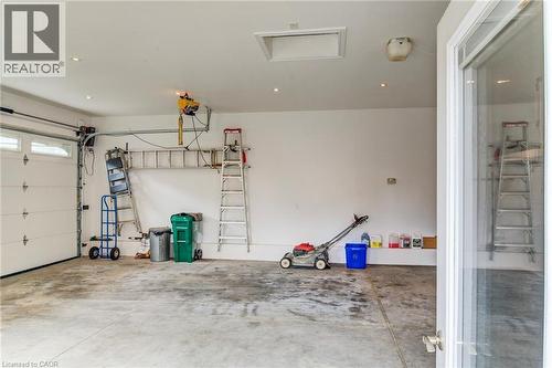 18 Queenston Crescent, Kitchener, ON - Indoor Photo Showing Garage
