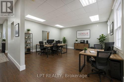 Virtually staged front room_option - 215 Wellington Street, London East (East K), ON 
