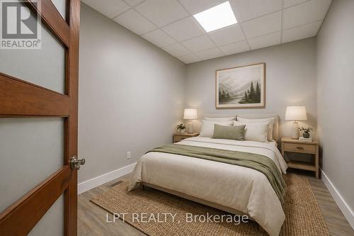 Virtually staged bedroom/flex space - 215 Wellington Street, London East (East K), ON 