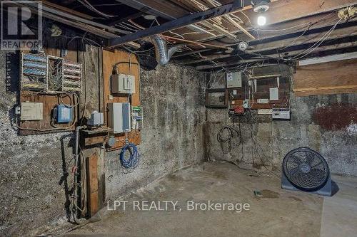 Basement utility area - 215 Wellington Street, London East (East K), ON 