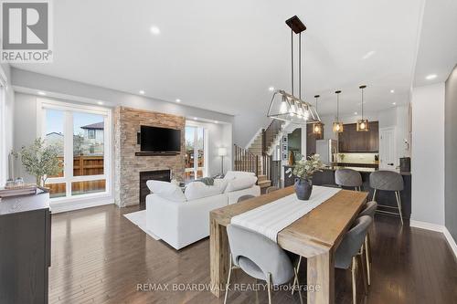 375 Cooks Mill Crescent, Ottawa, ON - Indoor With Fireplace