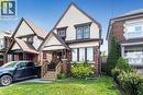 Traditional two-story residence featuring a brick facade with light-colored siding accents - 114 Weir Street N, Hamilton, ON  - Outdoor With Facade 