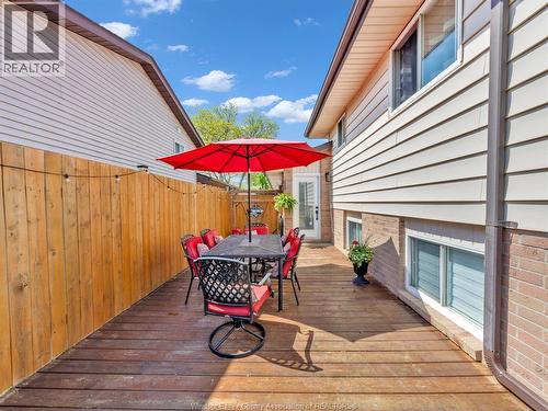 3474 Deerbrook, Windsor, ON - Outdoor With Deck Patio Veranda With Exterior