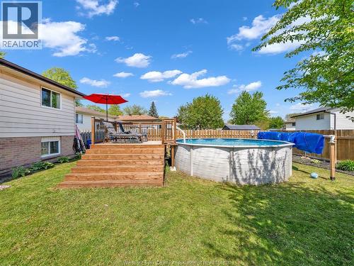 3474 Deerbrook, Windsor, ON - Outdoor With Above Ground Pool