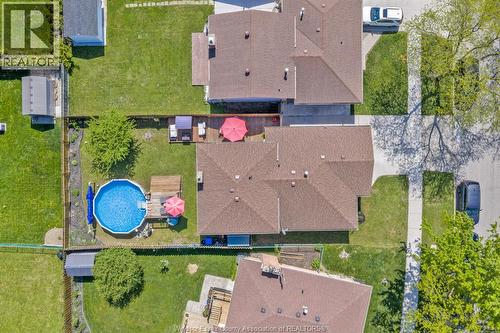 3474 Deerbrook, Windsor, ON - Outdoor With Above Ground Pool With View