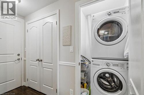 34 Plains Road E Unit# 408, Burlington, ON - Indoor Photo Showing Laundry Room