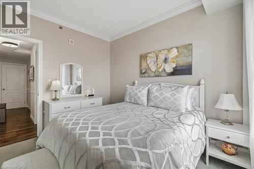 34 Plains Road E Unit# 408, Burlington, ON - Indoor Photo Showing Bedroom