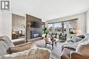 1177 Westerdam Road, Mississauga, ON  - Indoor Photo Showing Living Room With Fireplace 
