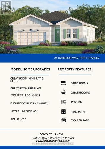 25 Harbour Way, Central Elgin (Port Stanley), ON - Other