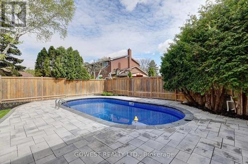 981 Valdese Drive, Mississauga, ON - Outdoor With In Ground Pool With Backyard