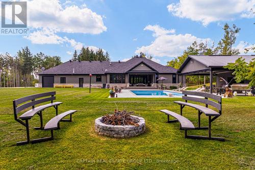 836059 4Th Line E, Mulmur, ON - Outdoor With In Ground Pool