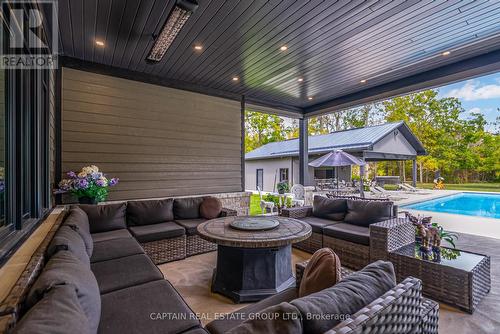 836059 4Th Line E, Mulmur, ON - Outdoor With In Ground Pool With Deck Patio Veranda With Exterior