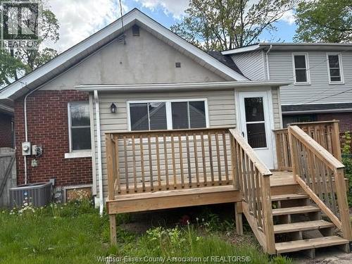 1370 Bruce Ave, Windsor, ON - Outdoor With Deck Patio Veranda