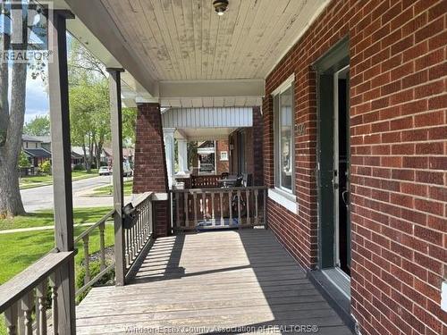1370 Bruce Ave, Windsor, ON - Outdoor With Deck Patio Veranda With Exterior