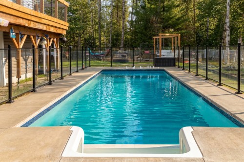 Piscine - 270 Ch. Des Bouleaux, Shawinigan, QC - Outdoor With In Ground Pool