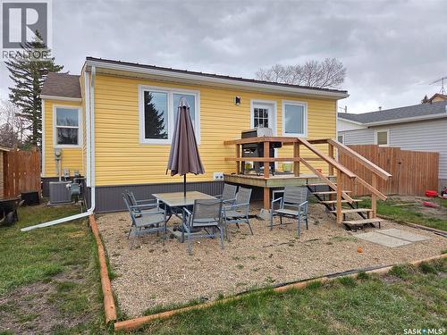 25 Rhodes Street, Redvers, SK - Outdoor With Deck Patio Veranda With Exterior