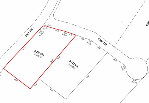 Plan (croquis) - Route 349, Saint-Didace, QC 