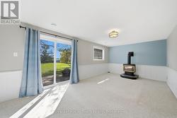 Lower Recroom with Propane Fireplace - 