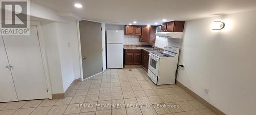 Lower Level - 98 Limeridge Road E, Hamilton, ON - Indoor Photo Showing Kitchen With Double Sink