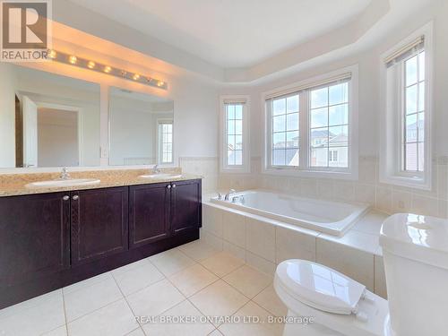 Primary Room Bathroom on 2nd Floor - 25 Vinod Road, Markham, ON 