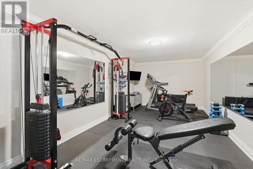 270 Poplar Drive, Burlington, ON - Indoor Photo Showing Gym Room