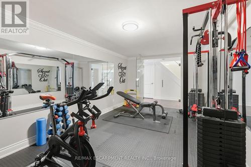 270 Poplar Drive, Burlington, ON - Indoor Photo Showing Gym Room