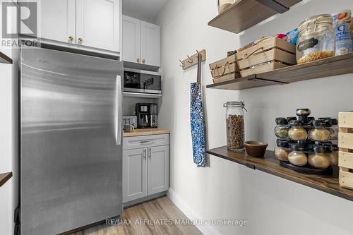 Walk in pantry with a coffee bar - 4421M Old Kingston Road, Rideau Lakes, ON 