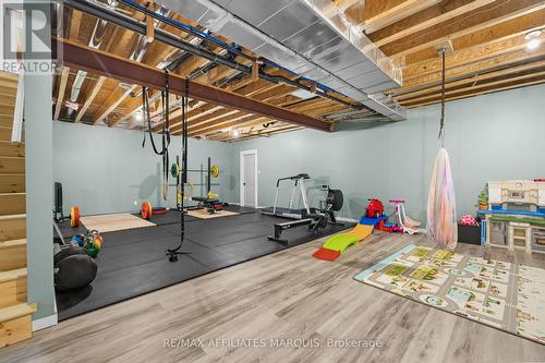 Partially finished basement - 4421M Old Kingston Road, Rideau Lakes, ON 