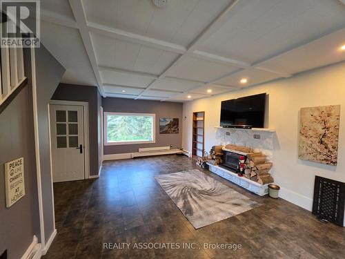 486289 30Th Side Road, Mono, ON - Indoor Photo Showing Other Room With Fireplace