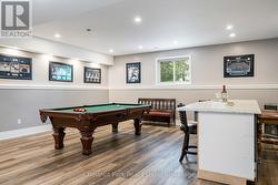 Pool table & accessories in recroom included - 