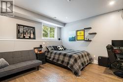 Guest bedroom in the basement - 