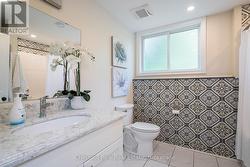 4 pc bathroom in the basement - 