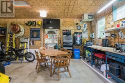 Inside detached garage and workshop - 