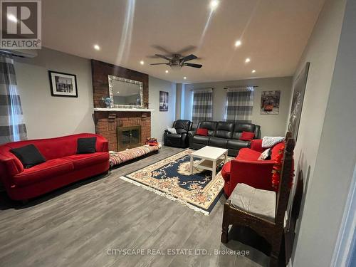 3 Leah Crescent, Ajax, ON - Indoor Photo Showing Living Room With Fireplace