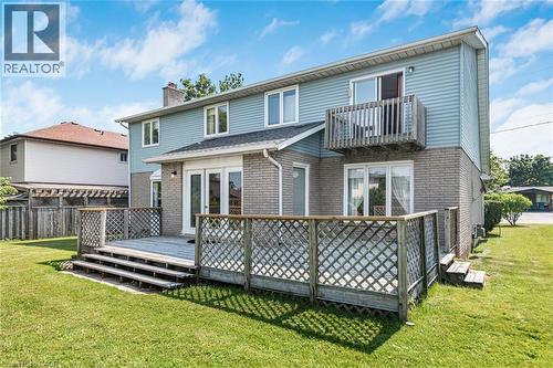 381 Kerman Avenue, Grimsby, ON - Outdoor With Deck Patio Veranda