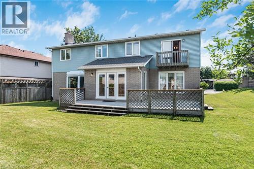 381 Kerman Avenue, Grimsby, ON - Outdoor With Deck Patio Veranda
