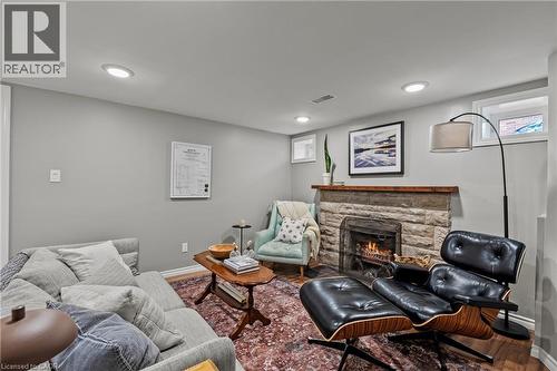 88 Rothsay Avenue, Hamilton, ON - Indoor With Fireplace